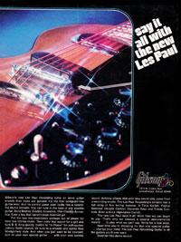 希少 Franpton LE-200 Les Paul Recording Gibson Les Paul Recording II - Natural Walnut | Sweetwater