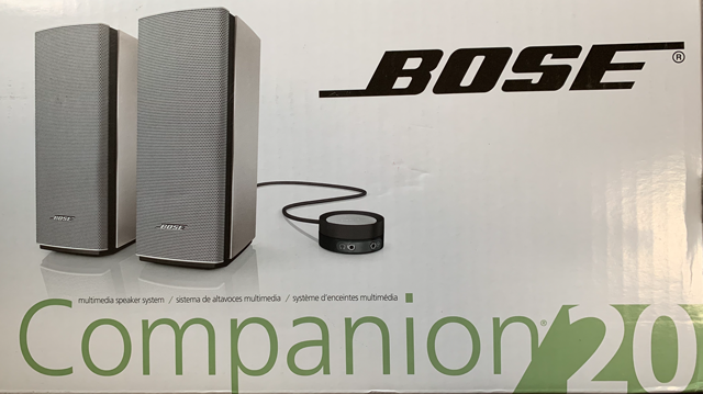 PC用スピーカ BOSE「Companion 20」を使う | The modern stone age.