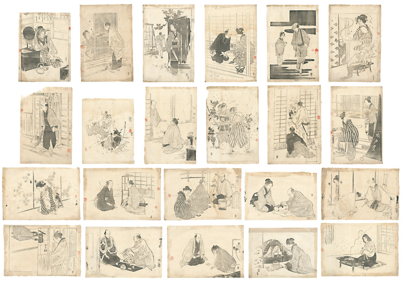 鏑木清方「明治期木版挿絵」 | 山田書店美術部オンラインストア