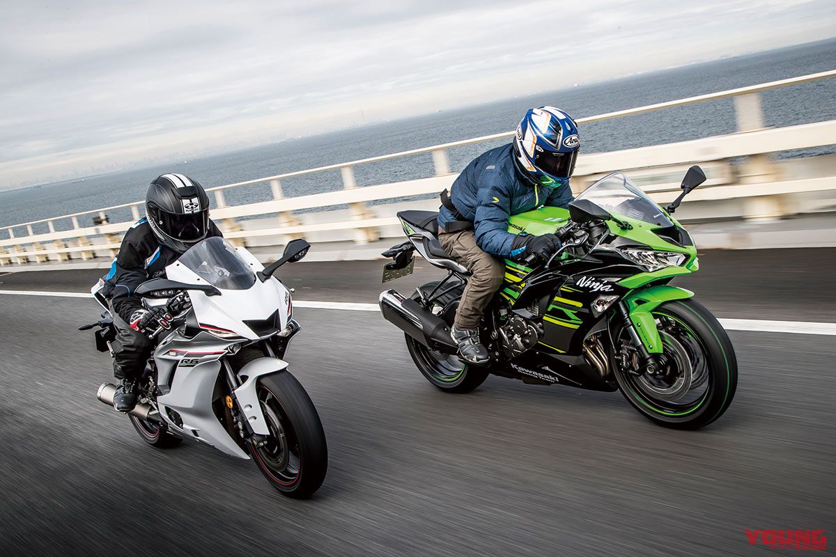 Ninja ZX-6R vs YZF-R6 一騎打ち〈前編〉【公道インプレ編／映像あり
