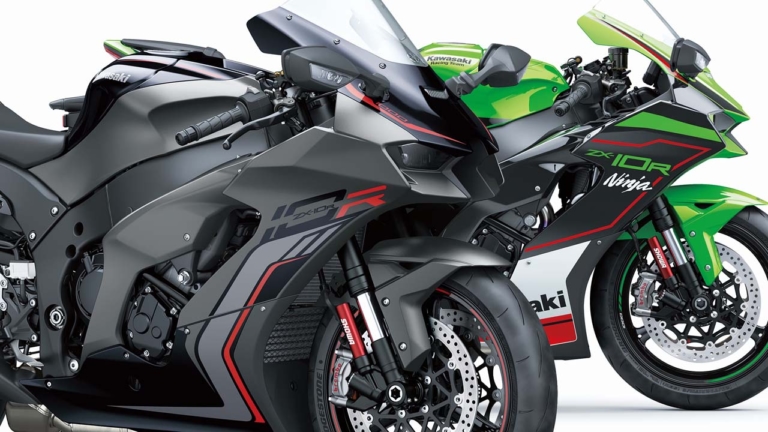 カワサキ「ニンジャZX-10R」国内2022年モデル登場！ 新色スチール