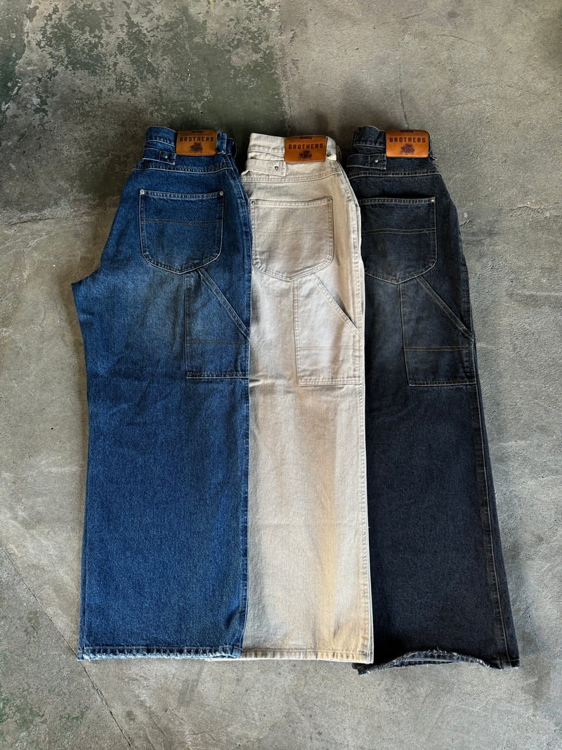 Super baggy denim pants – YZ