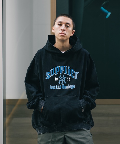 SUPPLIER（サプライヤー） パーカー Vintage Wash Logo Hoodie