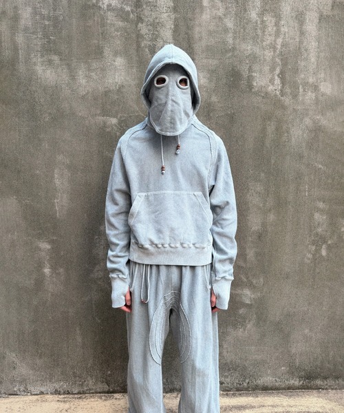 JIAN YE（ジェンイェ） パーカー ORBIT MASK HOOD メンズ : ZOZOTOWN