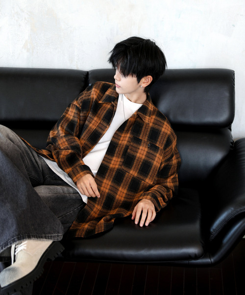 NEOS（KOKUYO） シャツ 新色追加「neos」ビッグシルエット オンブレー