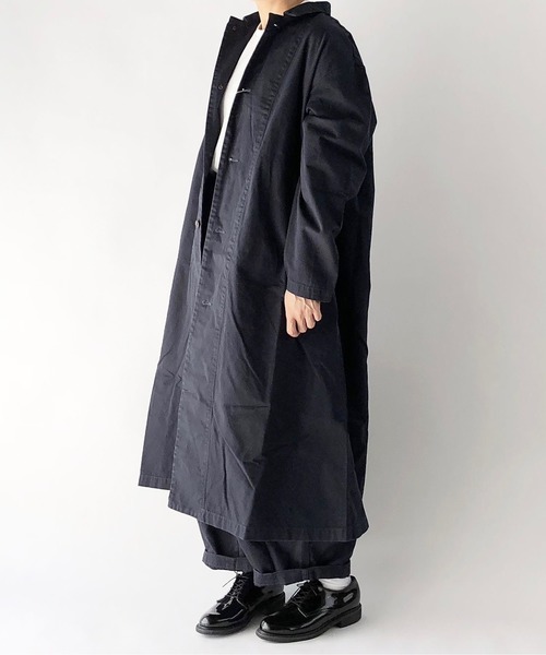 HARVESTY（ハーベスティ） ステンカラーコート コート CHINO CLOTH