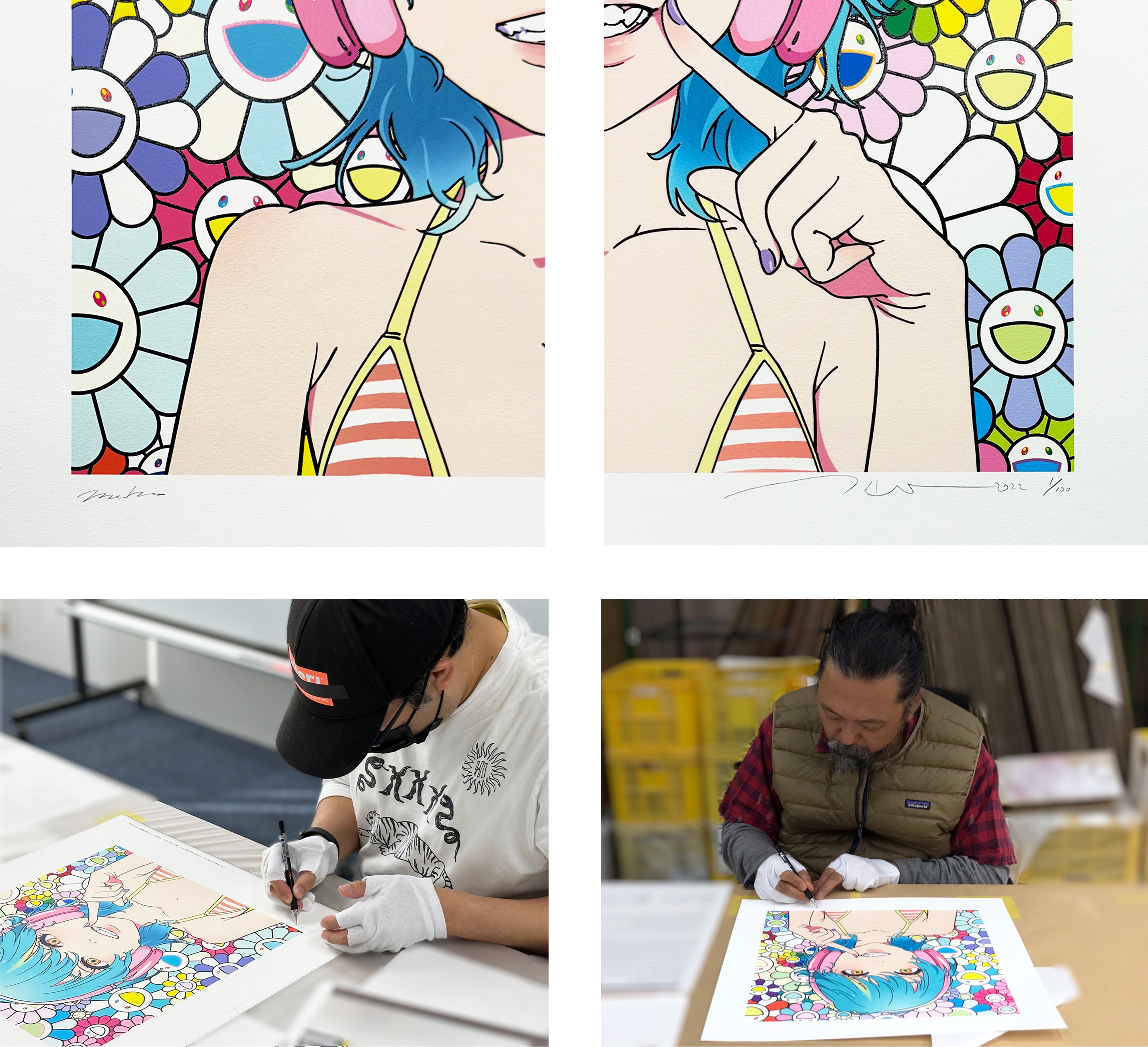 11月15日(火)mebae × 村上隆コラボエディションサイン入り版画第二弾を