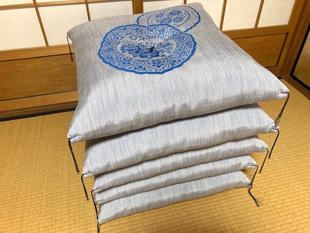 新品未使用】高級婚礼座布団 5枚セット法事 来客用(合計で10枚あります