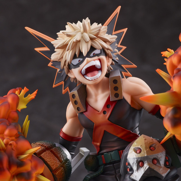 僕のヒーローアカデミア」緑谷出久＆爆豪勝己がフィギュア化 躍動感