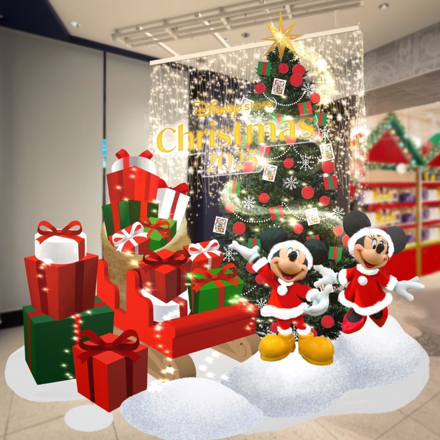 ディズニー」ミッキーたちがクリスマスの魔法をお届け♪ ツリーや