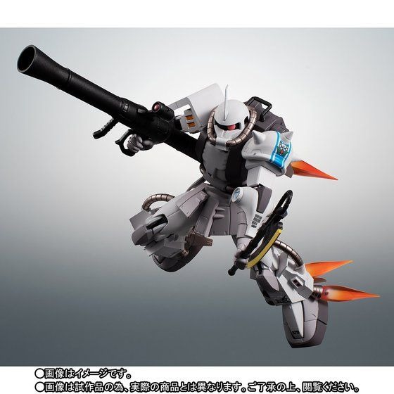 ガンダム」“ソロモンの白狼”シン・マツナガ大尉専用の高機動型ザクIIが
