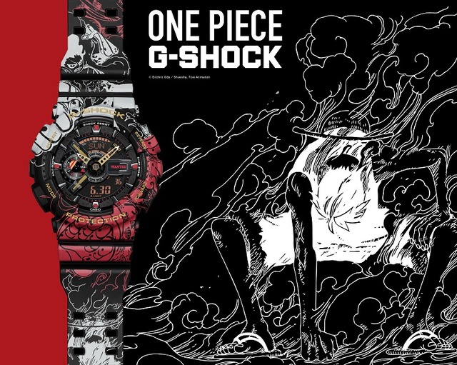 G-SHOCK × ワンピース」ルフィが成長し強くなっていく姿を表現した