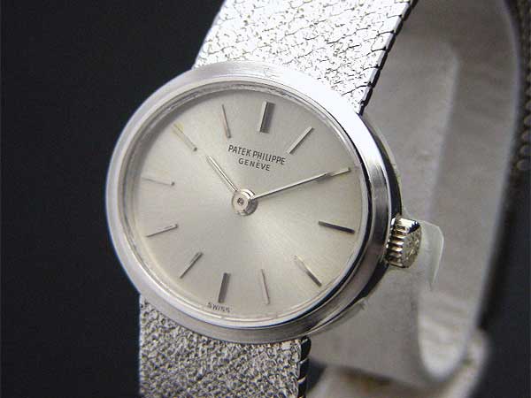 パテック・フィリップ PATEK PHILIPPE GENEVE レディース 18K ホワイト