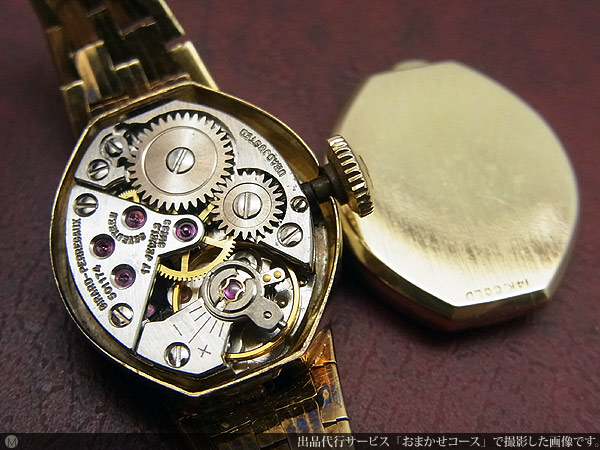 ジラール・ペルゴ GIRARD-PERREGAUX 14KG 金無垢 レディース 手巻き