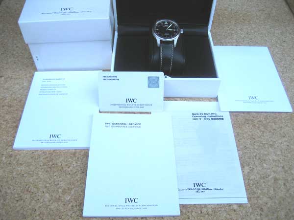 IWC マーク15 スピットファイア 生産終了 純正Dバックル&カーフ付 極上