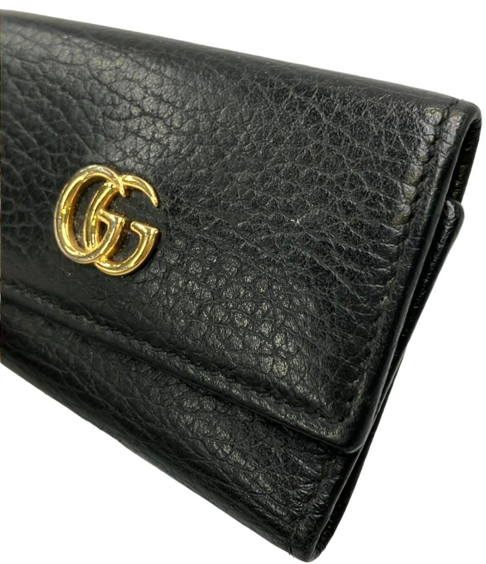 グッチ 6連キーケース GGマーモント 456118 0959 レディース メンズ
