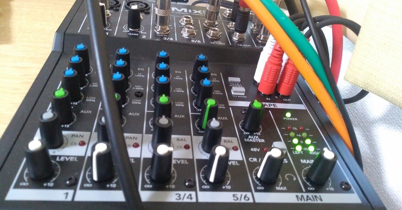 MAKIE MIX8レビュー――MAKIE 402VLZ4、YAMAHA MG06との比較｜Secondary