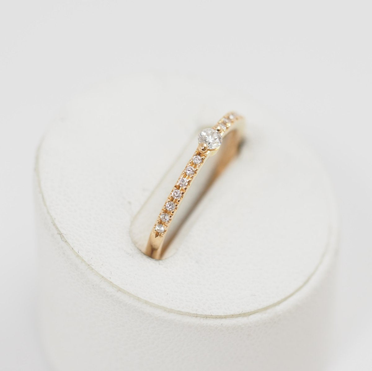 STAR JEWELRY スタージュエリー ダイヤ0.10ct K18ピンクゴールド