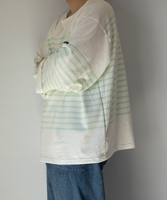 OUTILの定番ボーダーバスクシャツ、TRICOT AAST。 | OUTILの定番