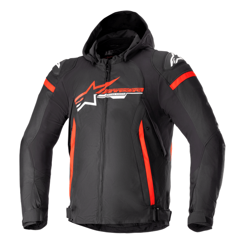 Zaca Waterproof - Black Motorcycle Jacket | Alpinestars®