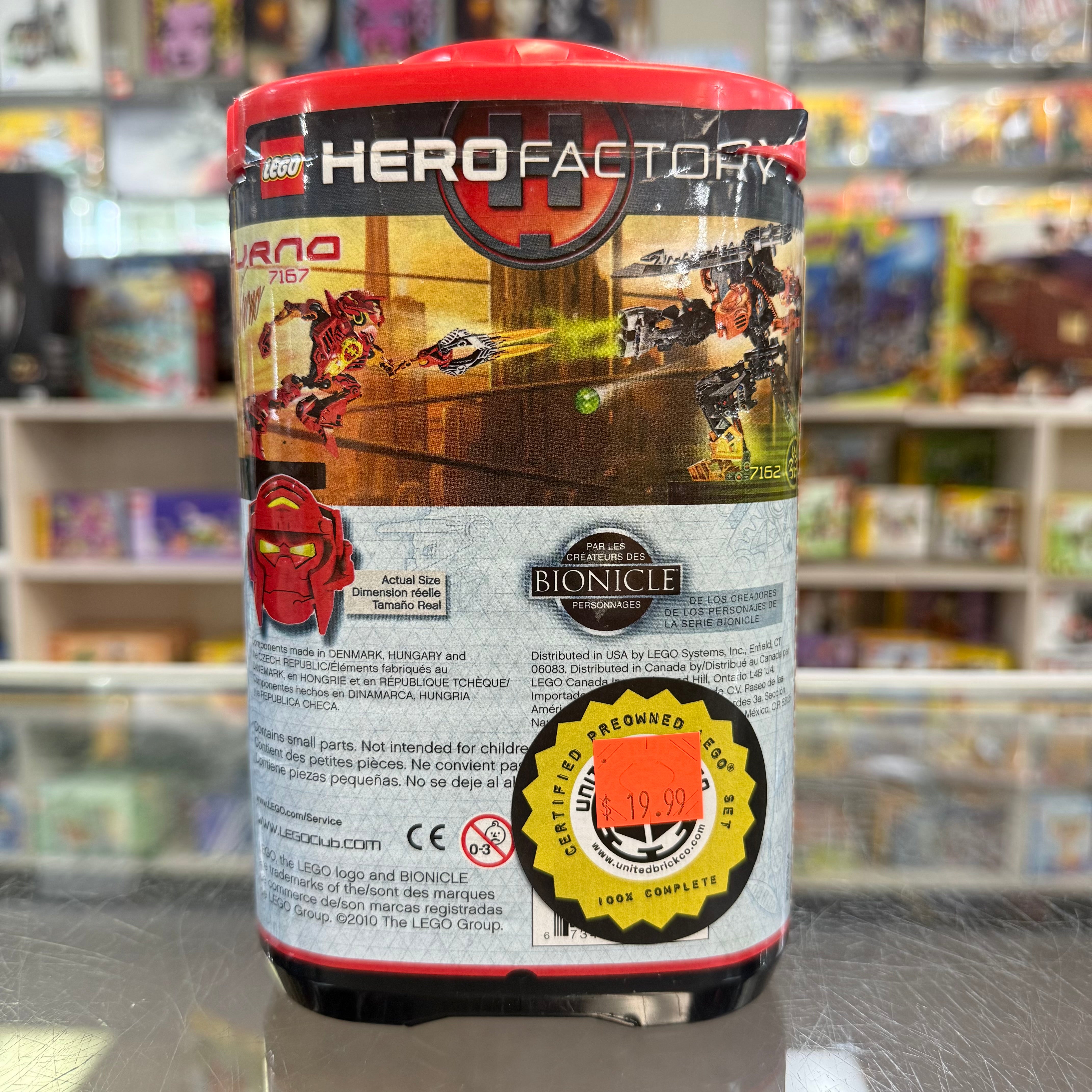 William Furno, 7167 LEGO® Hero Factory Set – United Brick Co®