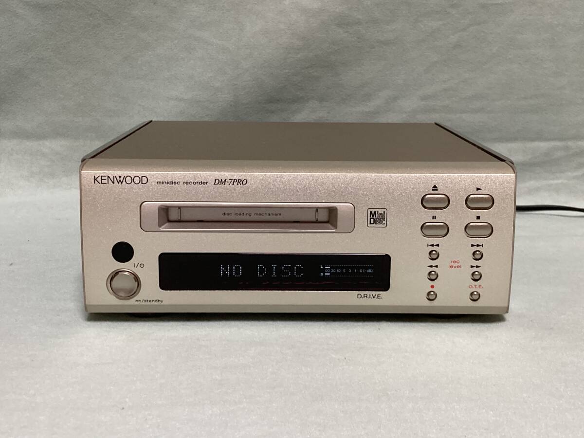 Yahoo!オークション -「kenwood dm-7pro」(一般) (MDデッキ)の落札相場