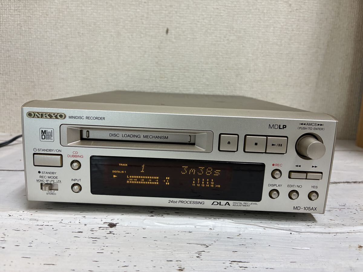 Yahoo!オークション -「onkyo md-105x」の落札相場・落札価格