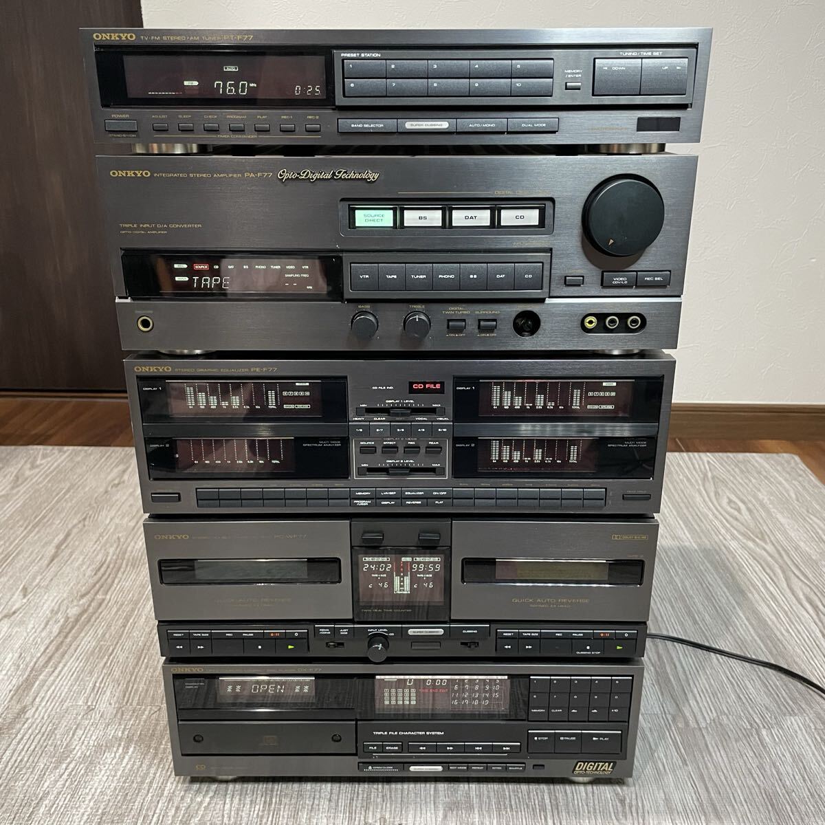 Yahoo!オークション -「(onkyo オンキョー) 77」(システムコンポ