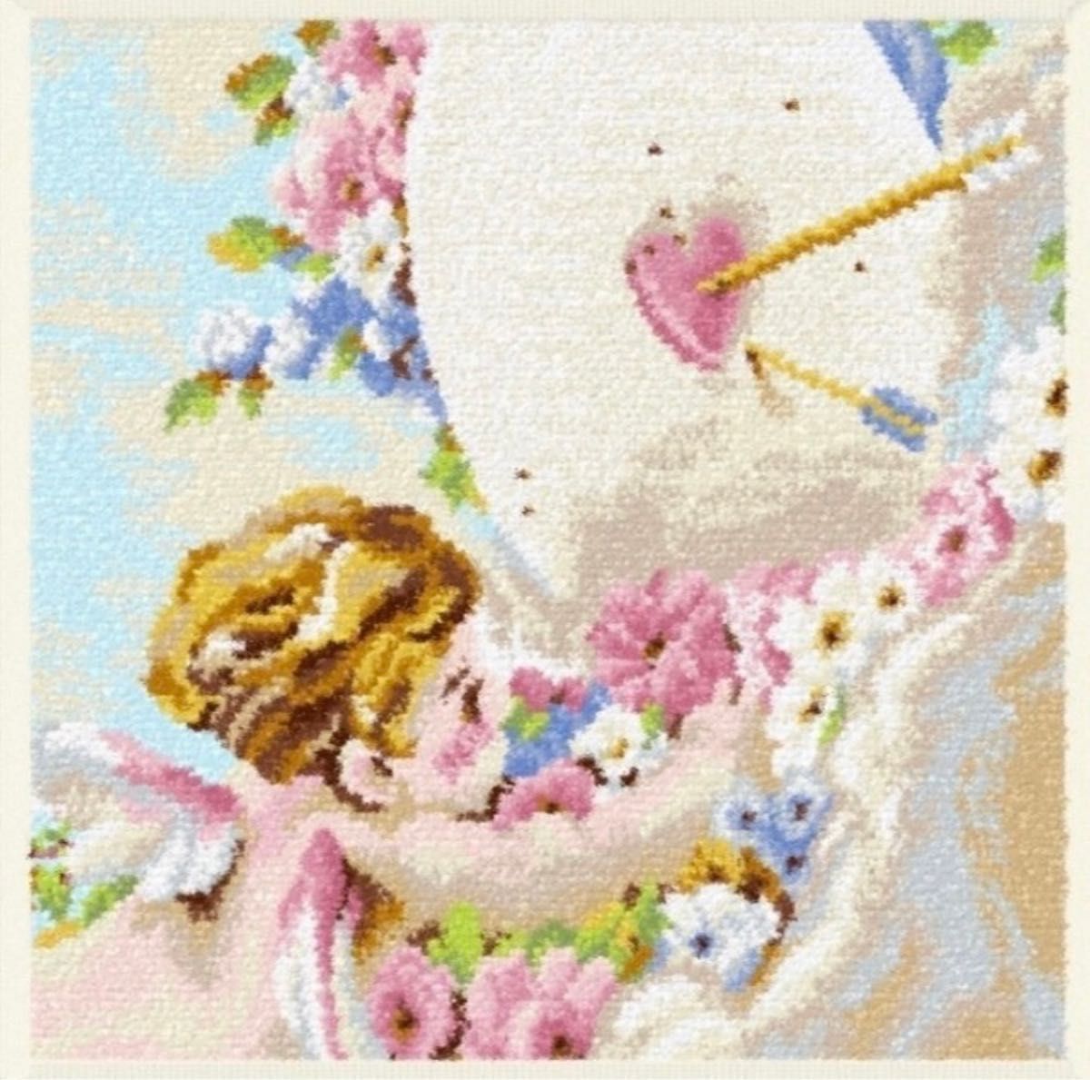 フェイラー ルーヴル美術館展 コラボ タオルハンカチ 限定 アイボリー