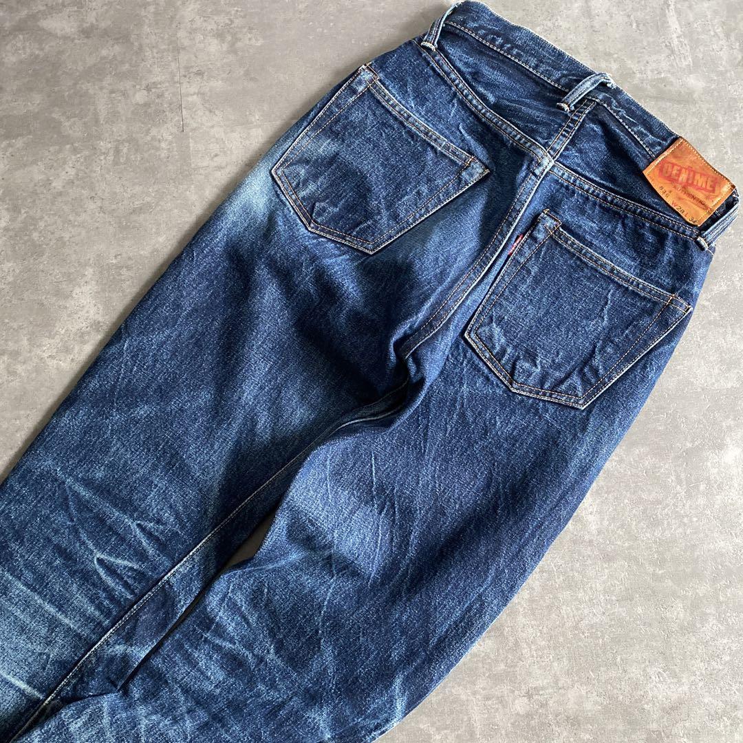 鬼ヒゲ ハチノス 色落ち最高 DENIME 旧ドゥニーム XXモデル 革パッチ
