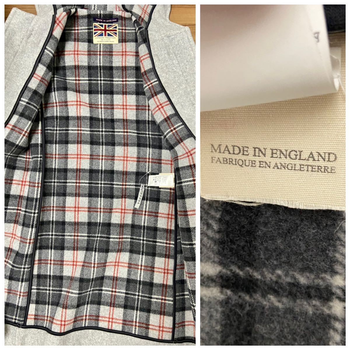 美品 SLOBE IENA × LONDON TRADITION 別注 ロング ダッフルコート 定価