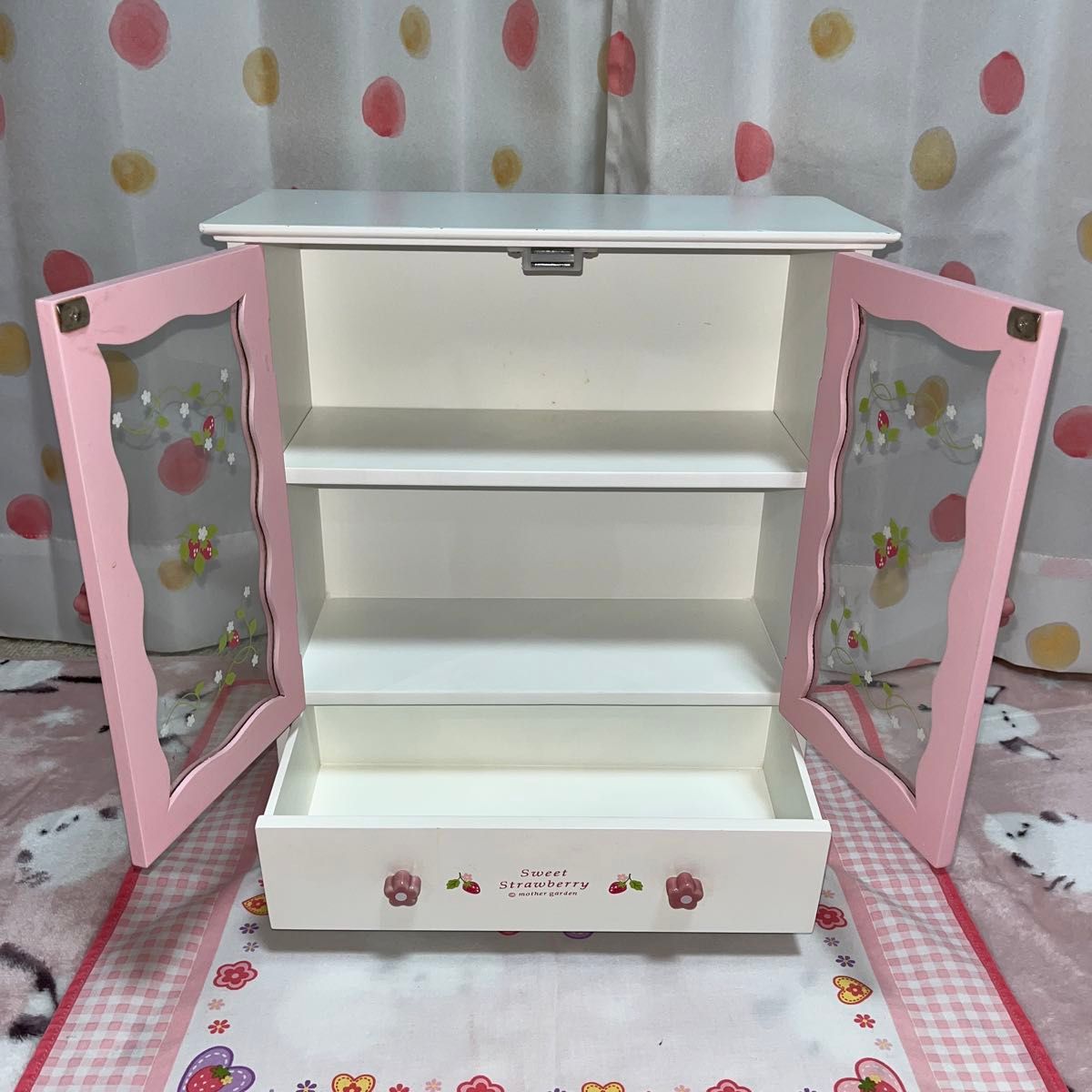 マザーガーデン 野いちご キャビネット ＆ チェスト 木製 棚｜Yahoo