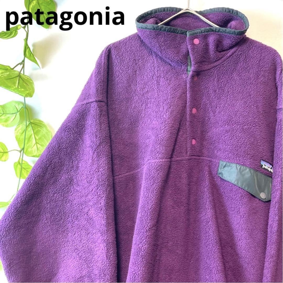 希少カラー/98年USA製/patagonia パタゴニア/シンチラスナップT