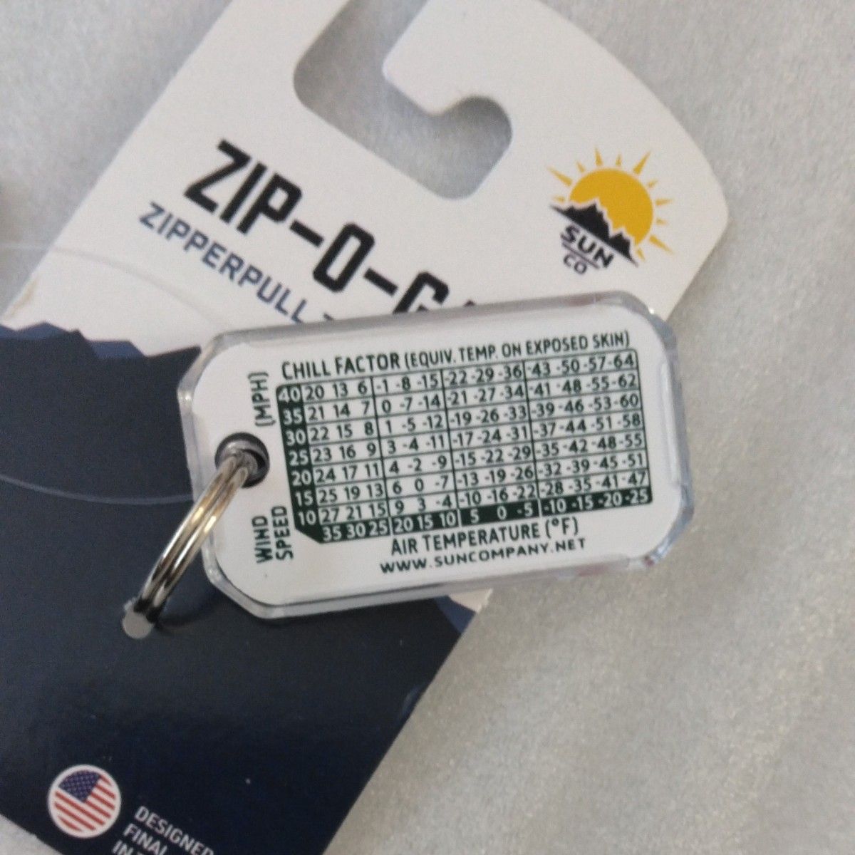 L L Bean 温度計 キーホルダー ZIP-O-GAGE｜Yahoo!フリマ（旧PayPay