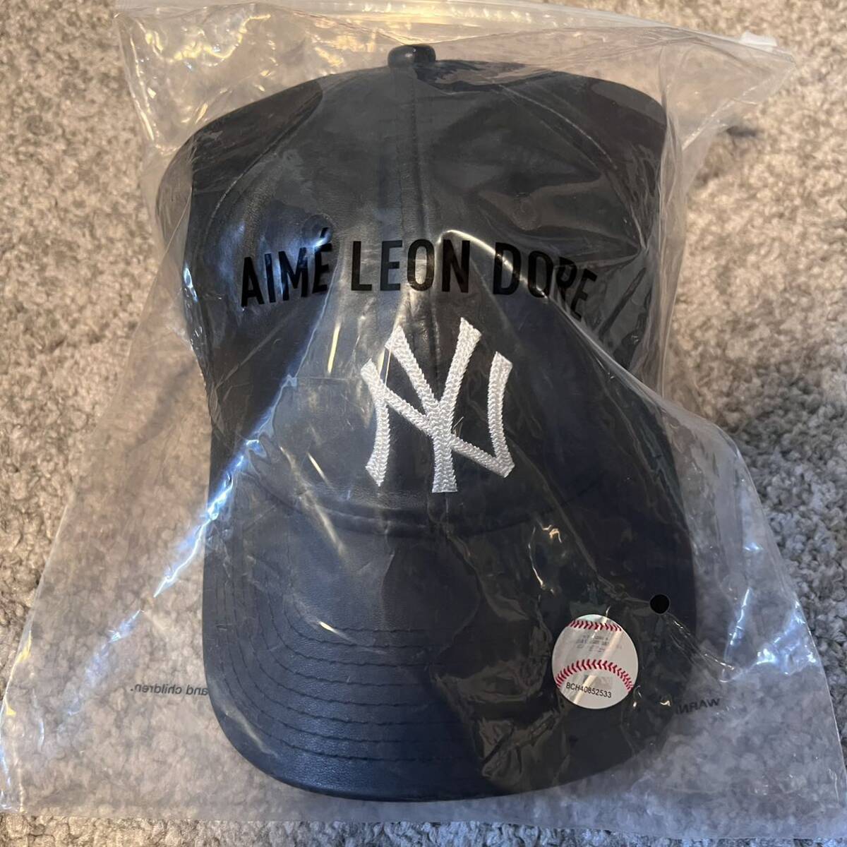 Aime Leon Dore New Era Yankees Leather Ballpark Hat エメレオンドレ