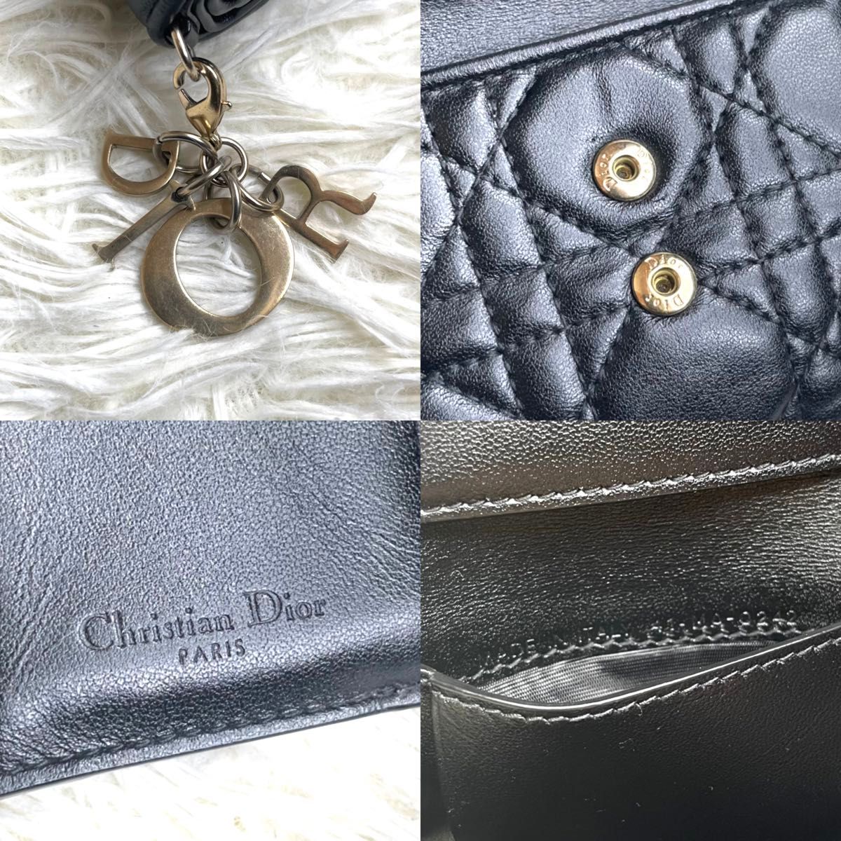 極美品 / Dior クリスチャンディオール レディディオールロータス