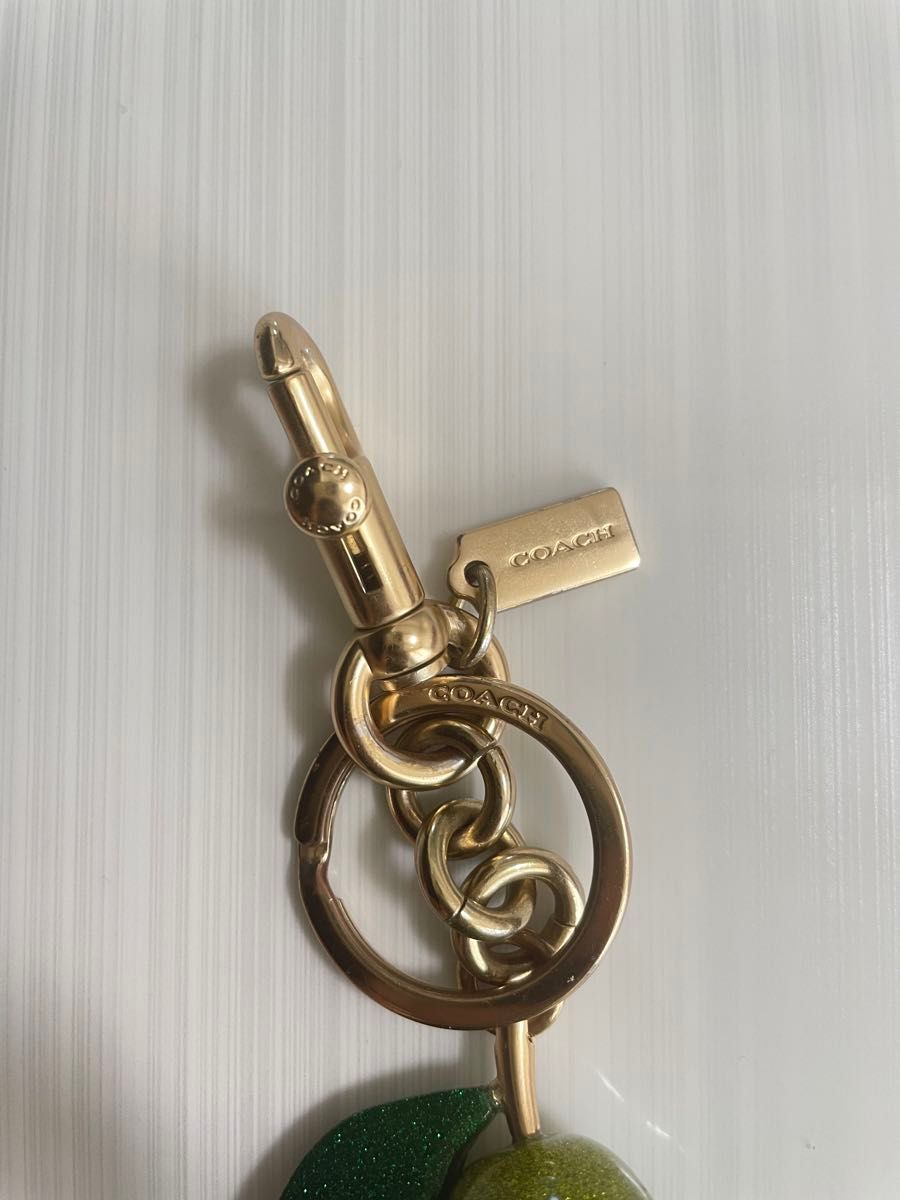 COACH バッグチャーム キーリング 洋梨｜Yahoo!フリマ（旧PayPayフリマ）