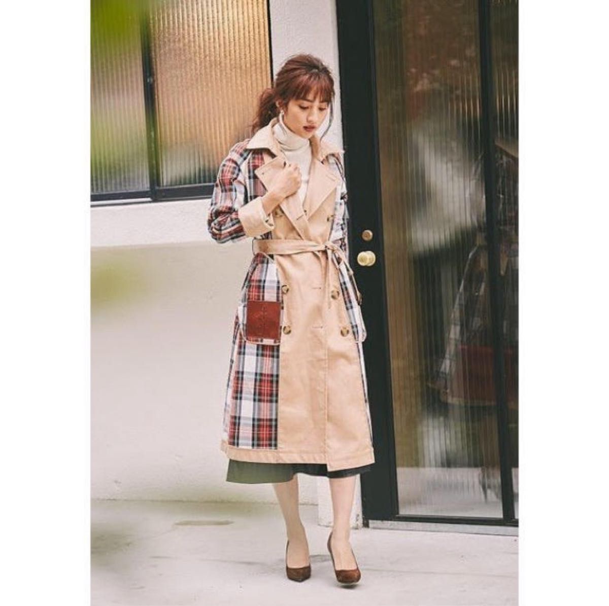 未使用品】UNIQLO×JW ANDERSON リバーシブル トレンチコート｜Yahoo