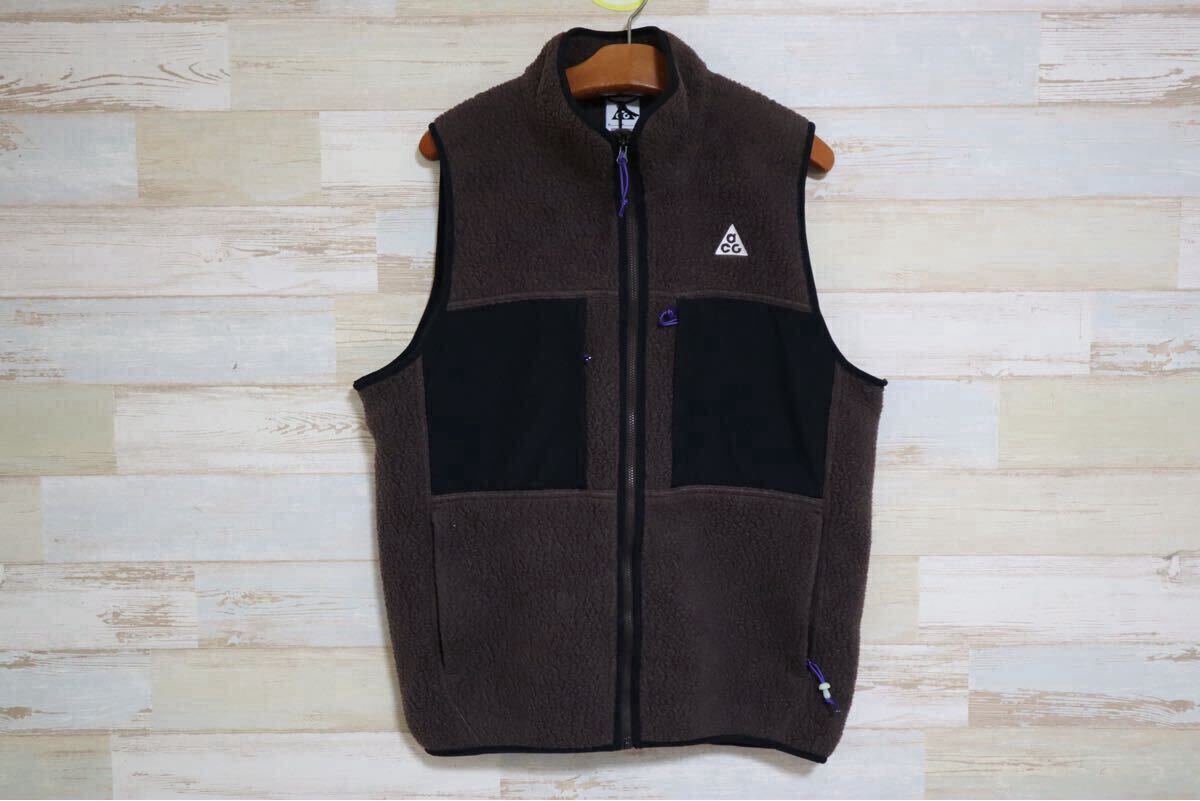 新品 Mサイズ NIKE ACG ナイキ ACG Arctic Wolf VEST メンズ フリース