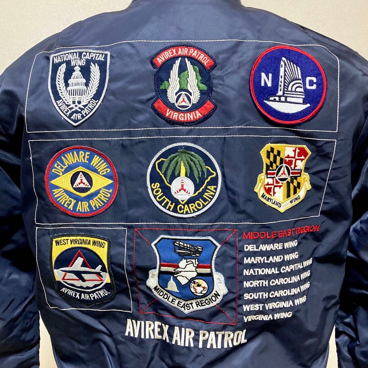 AVIREX / アヴィレックス L-2フライトジャケット AIR PATROL UNIT
