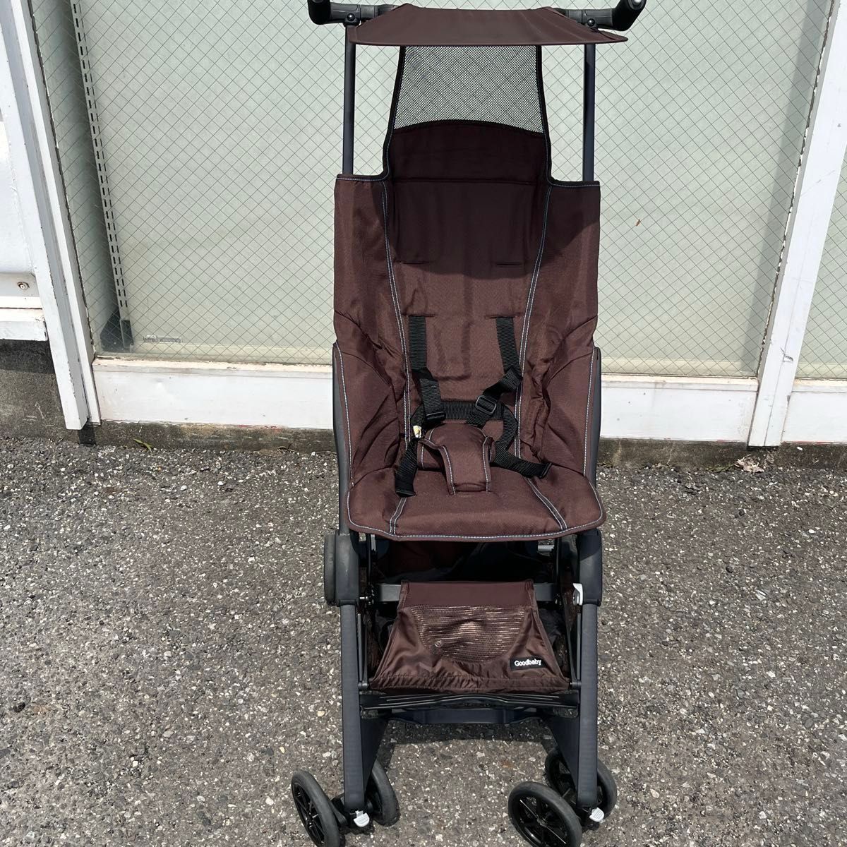 POCKIT ポキット 折りたたみ式 ベビーカー ブラウン 機内持ち込みOK