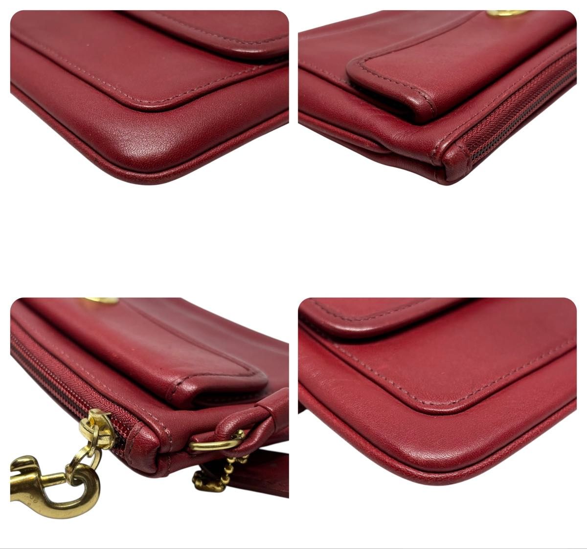 ヴィンテージ COACH オールドコーチ ターンロック アクセサリーポーチ