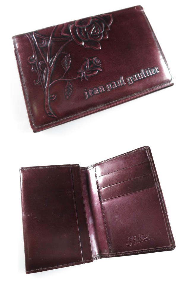 Jean Paul Gaultier ニューローズ カードケース 名刺入れ Jean Paul