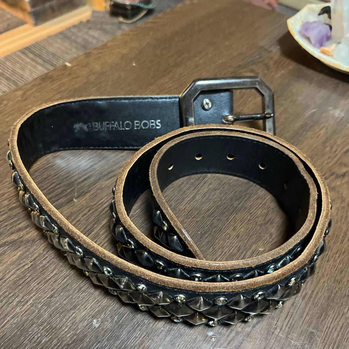 バッファローボブズ スタッズベルト 本革｜Yahoo!フリマ（旧PayPayフリマ）