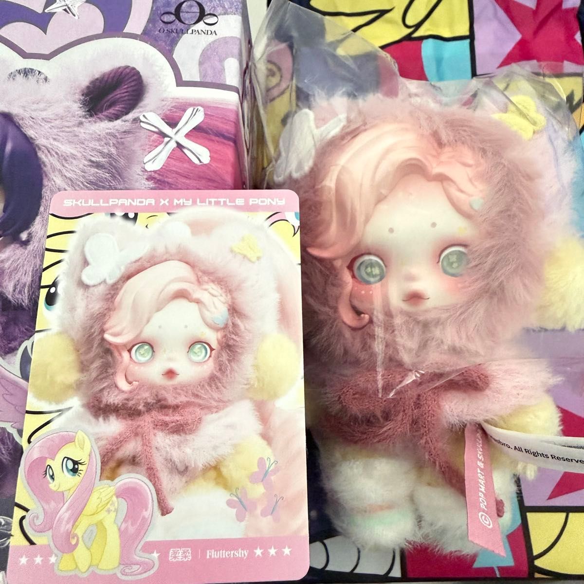 スカルパンダ マイリトルポニー Fluttershy POPMART｜Yahoo!フリマ（旧