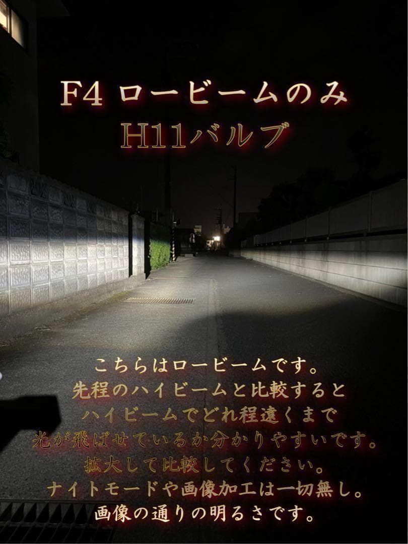 H11 LED 爆光 超高輝度 F4 ヘッドライト 10w フォグ AB1｜Yahoo!フリマ