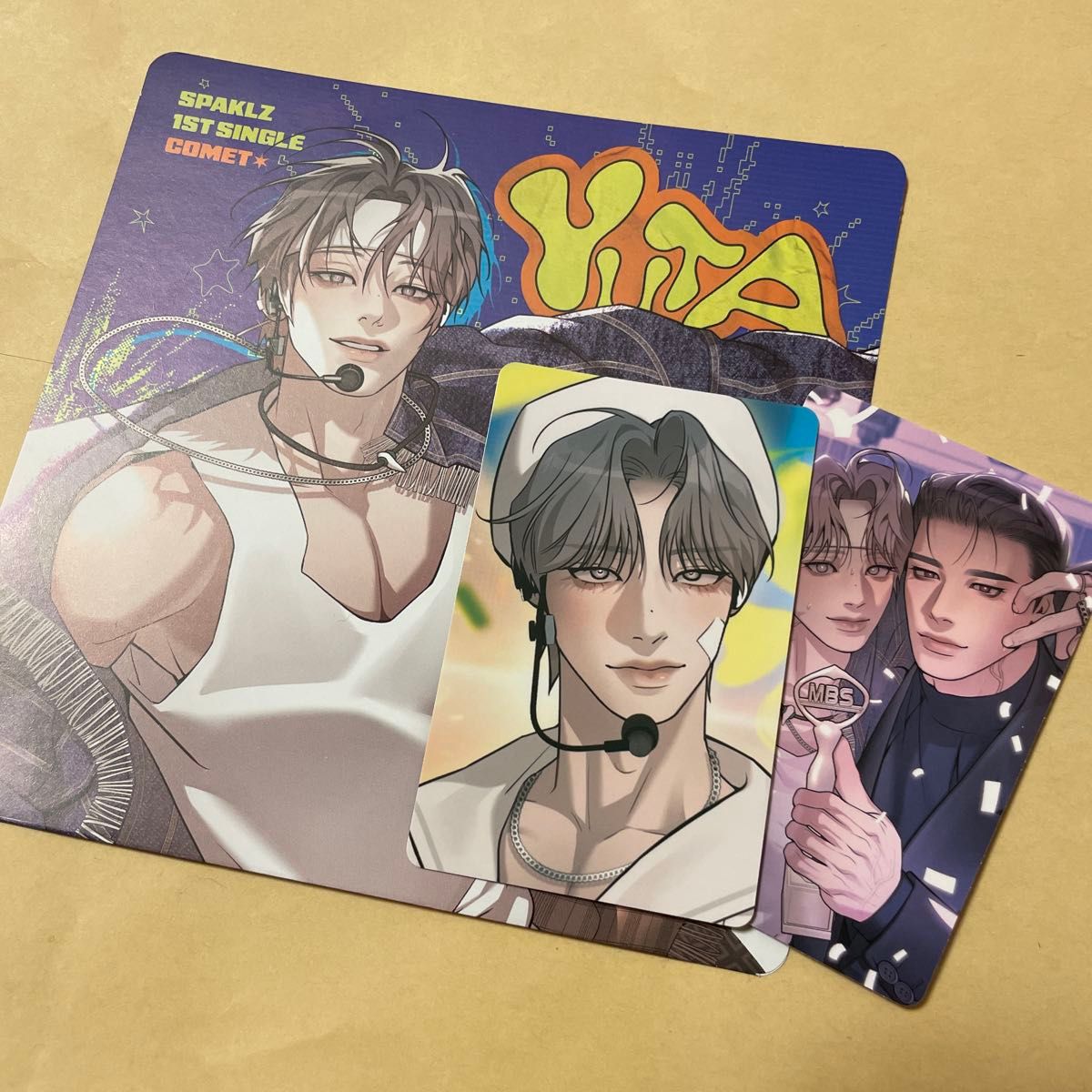 LEZHIN シーグリ 韓国BL 2026 真珠を生む少年 発火 YUTA トレカ