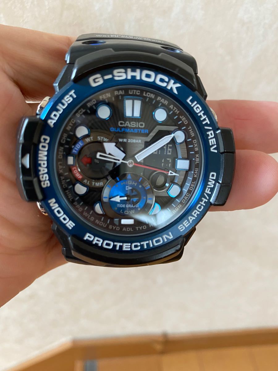 電池交換済カシオ GN-1000B-1AJF G-SHOCK ガルフマスター｜Yahoo