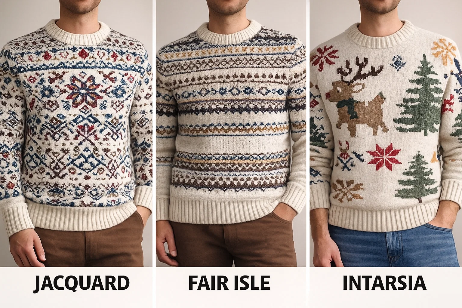 Jacquard vs Fair Isle vs Intarsia Knitting Techniques Explained