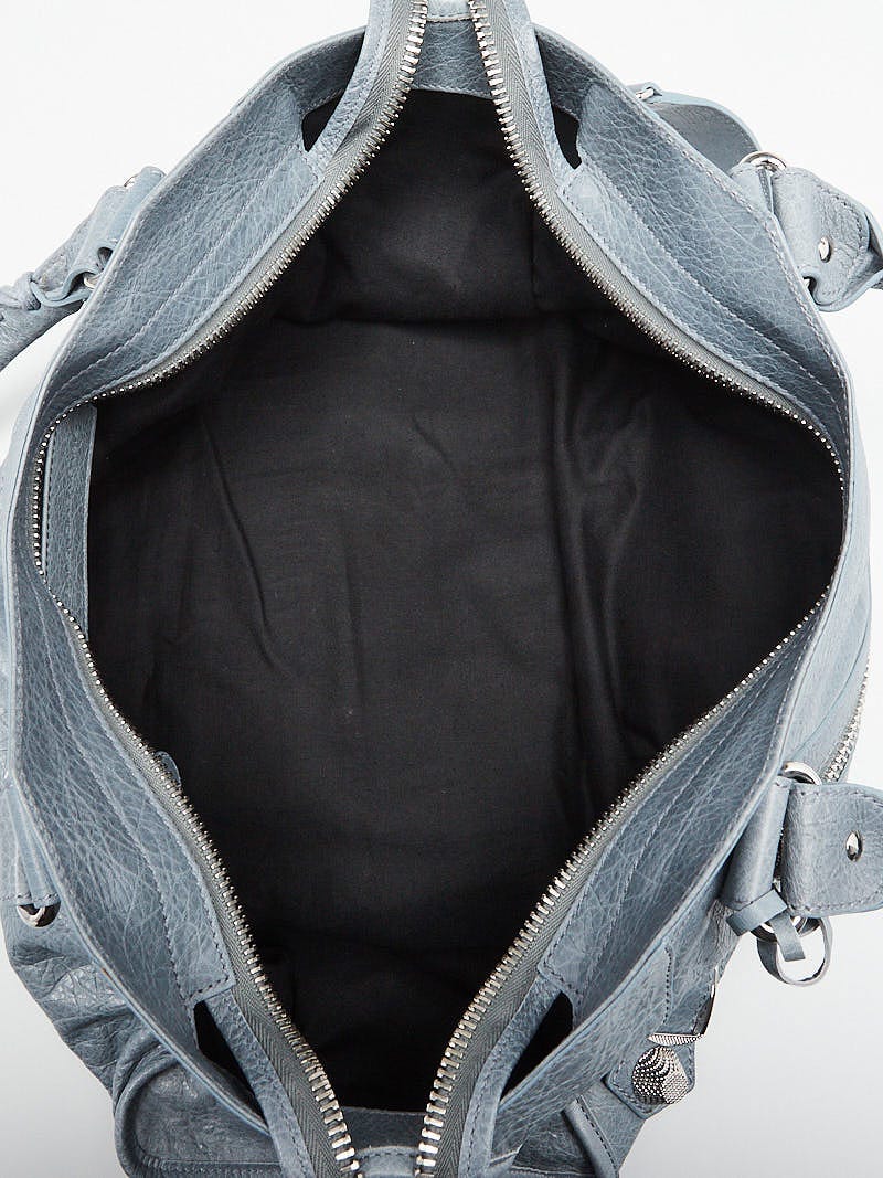 Balenciaga Ardoise Lambskin Leather Giant 21 Silver Part-Time Bag